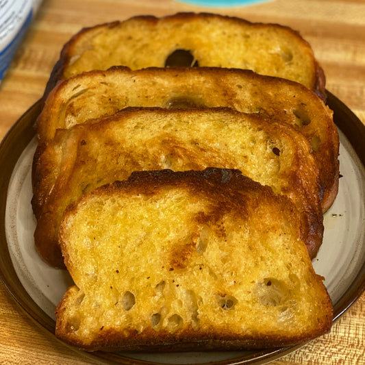 Easy Buttery Toast 🧈🥖